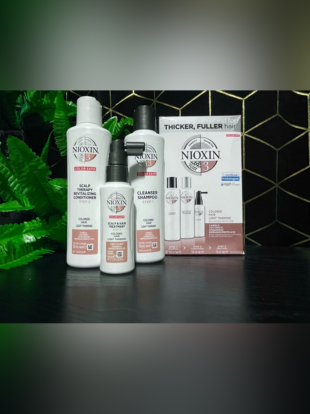 Nioxin System 3 Color Safe Scalp & Hair Treatment Set